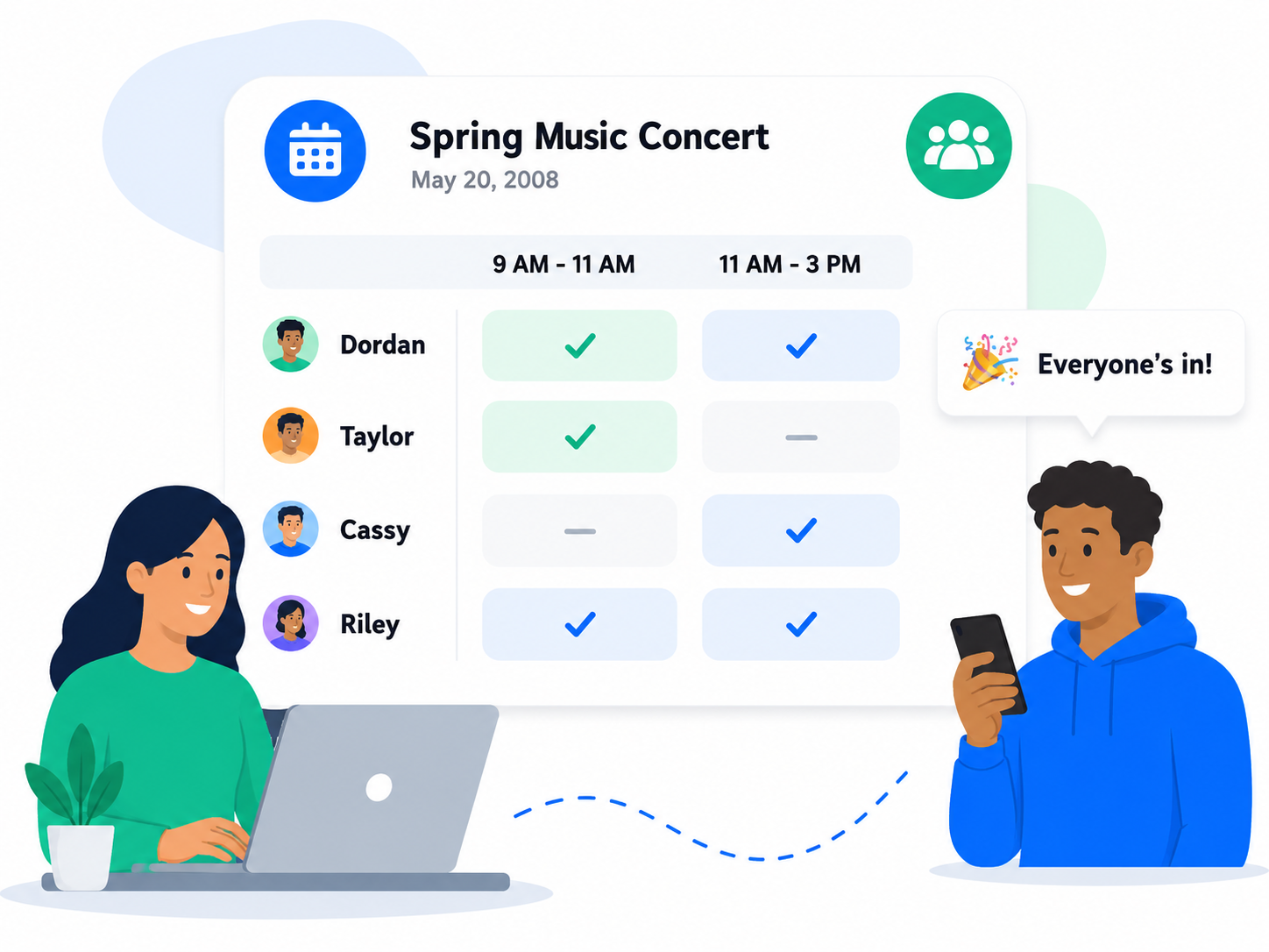 Rallyo phone signup preview